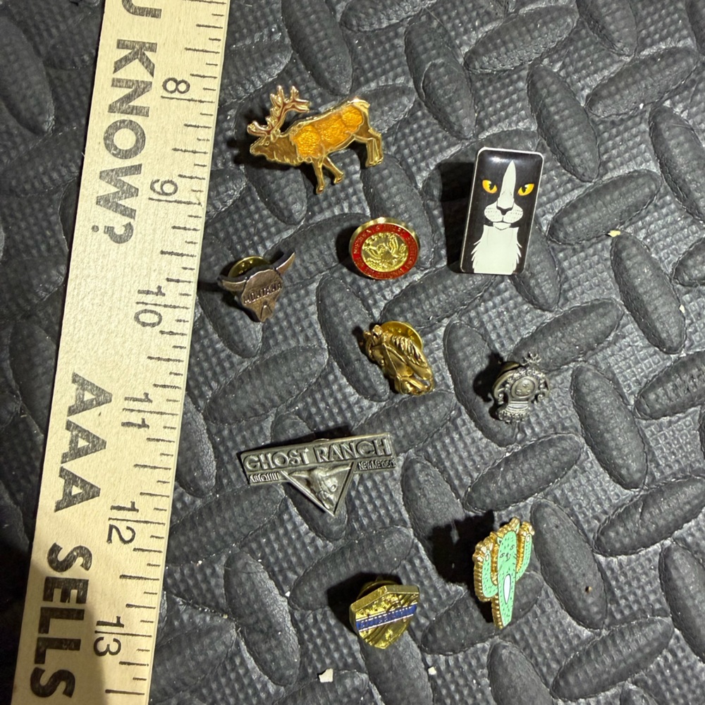 Lot of 9 Small Pins